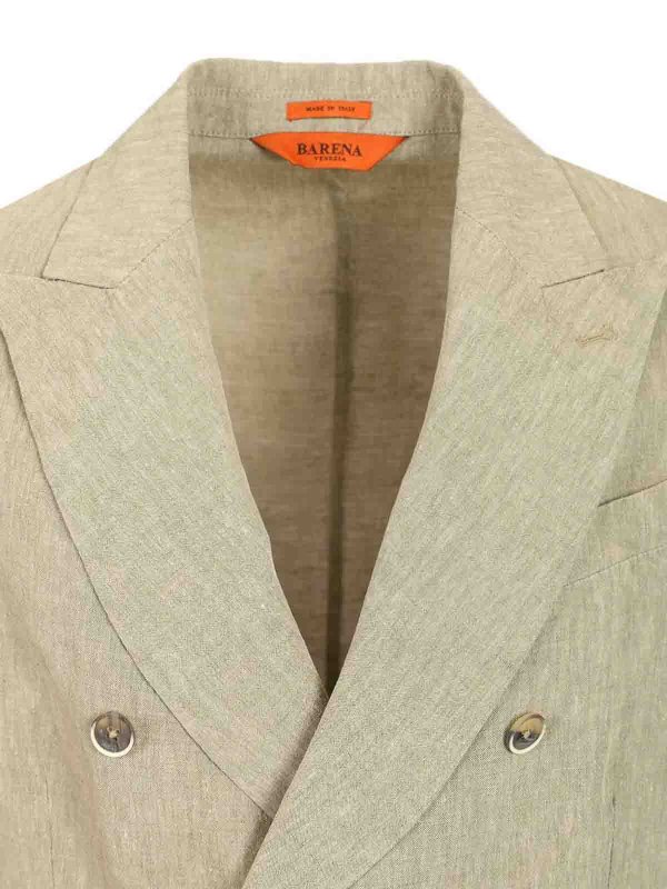 The Best Shops BARENA VENEZIA: blazers - Double-Breasted Jacket