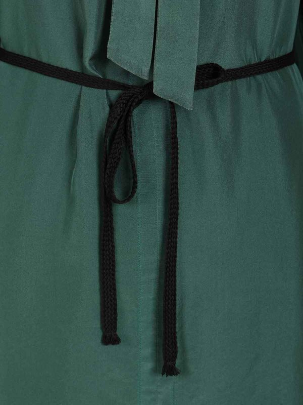 膝丈ドレス - 緑 shop online: BARENA VENEZIA