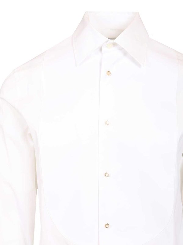 Camisa - Blanco shop online: BURBERRY