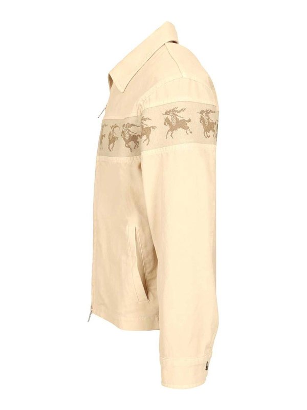 The Best Shops BURBERRY: casual jackets - Cotton Canvas Jacket
