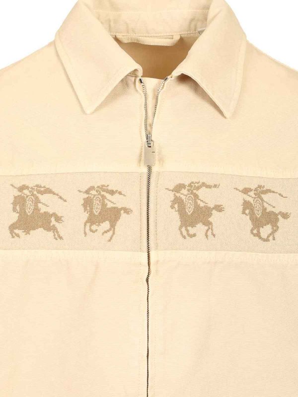 Cotton Canvas Jacket shop online: BURBERRY