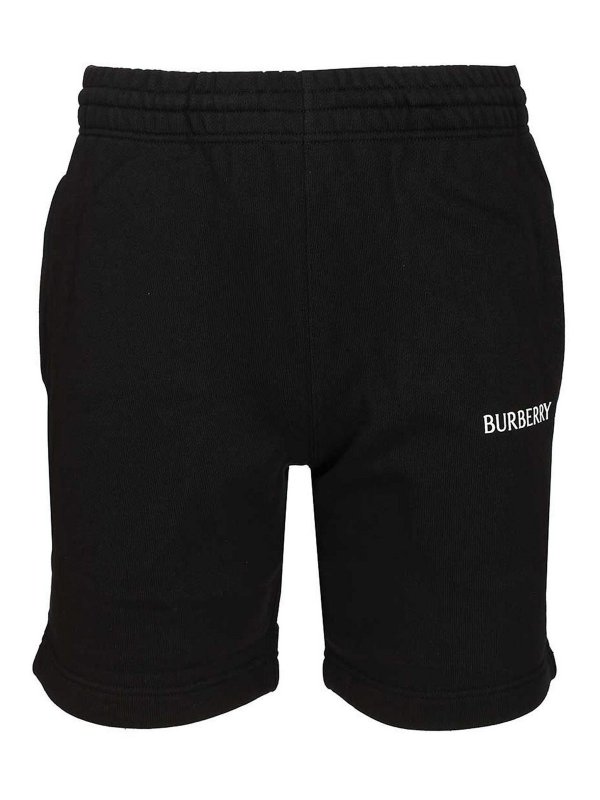 BURBERRY: トラウザーショーツ - ショートパンツ - 黒