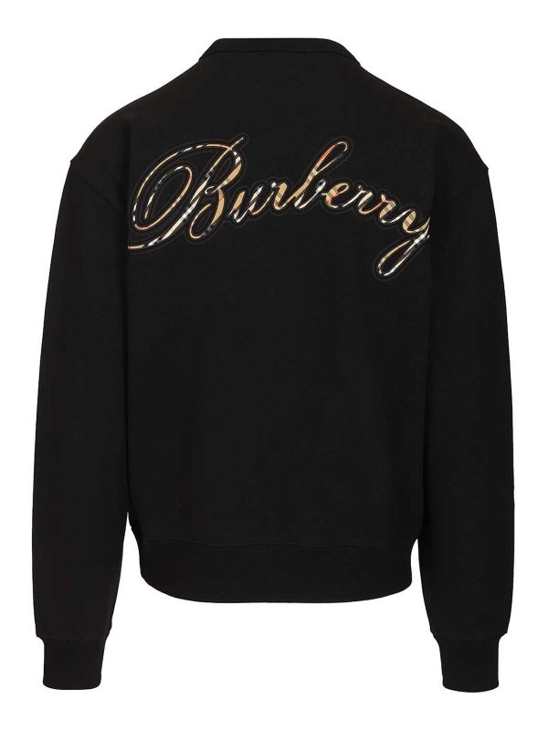 BURBERRY: Sudaderas y suéteres online - Sudadera - Negro