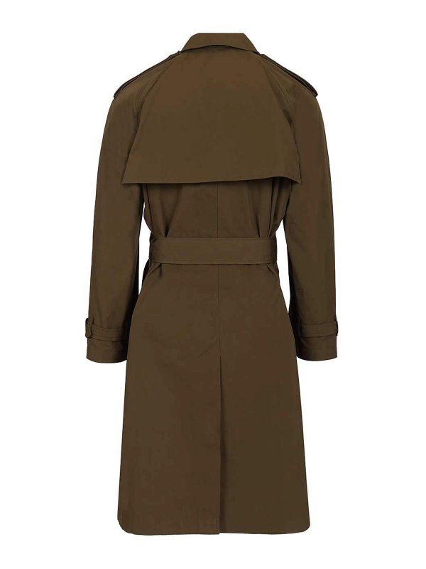 トレンチコート バーバリー 深緑色 バーバリー トレンチコート 緑 Burberry トレンチコート - 緑