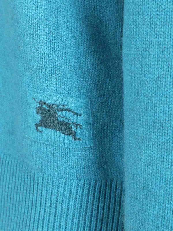 BURBERRY buy online クルーネック - ライトブルー