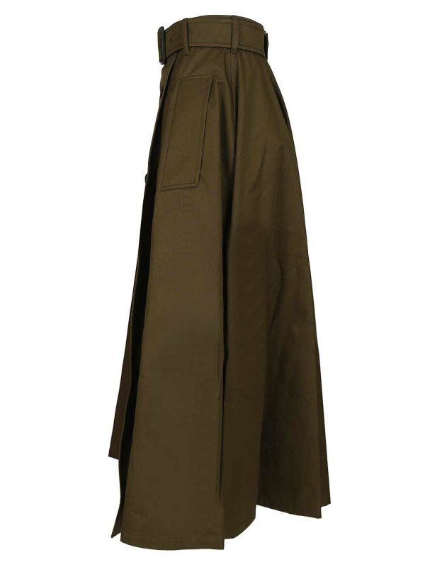 Midirock - Grün shop online: BURBERRY