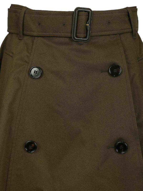 BURBERRY buy online Midirock - Grün