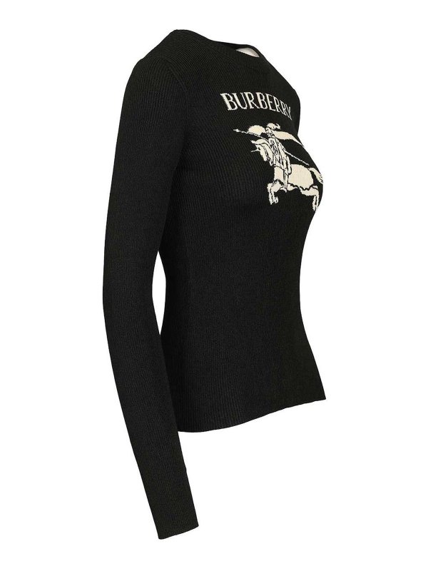 The Best Shops BURBERRY: クルーネック - クルーネック - 黒