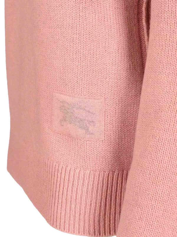 BURBERRY buy online Pull Col Rond - Rose