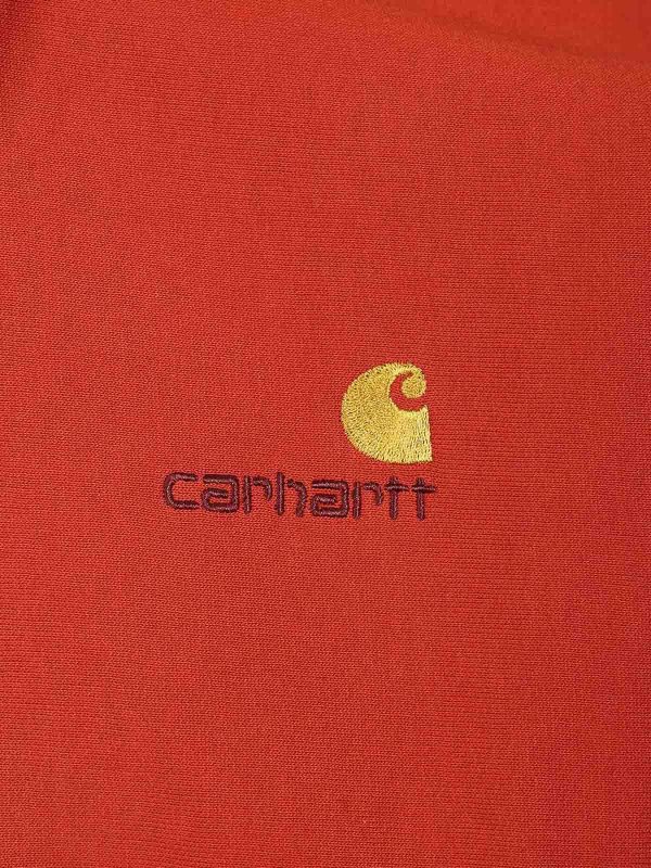スウェットシャツ/セーター - 赤 shop online: CARHARTT