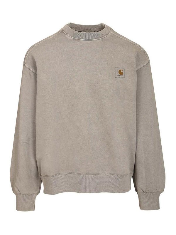 CARHARTT: スウェット＆セーター - スウェットシャツ/セーター - グレー
