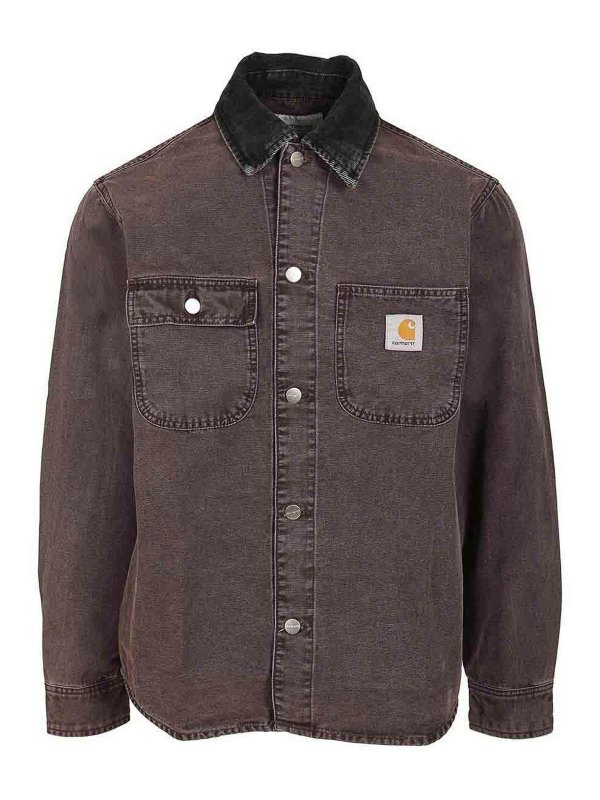 CARHARTT: シャツ - シャツ - ダークレッド