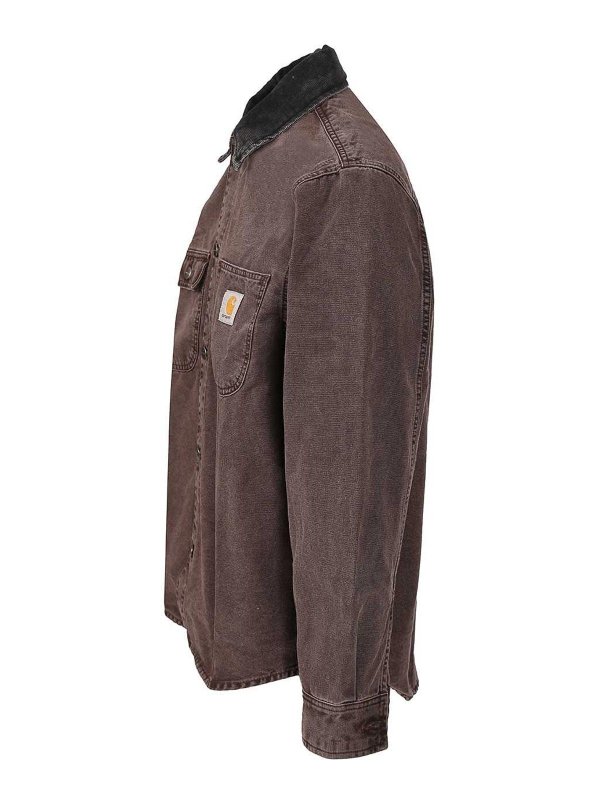 The Best Shops CARHARTT: シャツ - シャツ - ダークレッド
