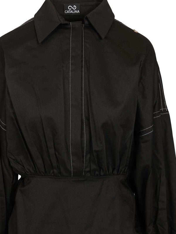 Vestido Corto - Negro Replica 
online: CATALINA