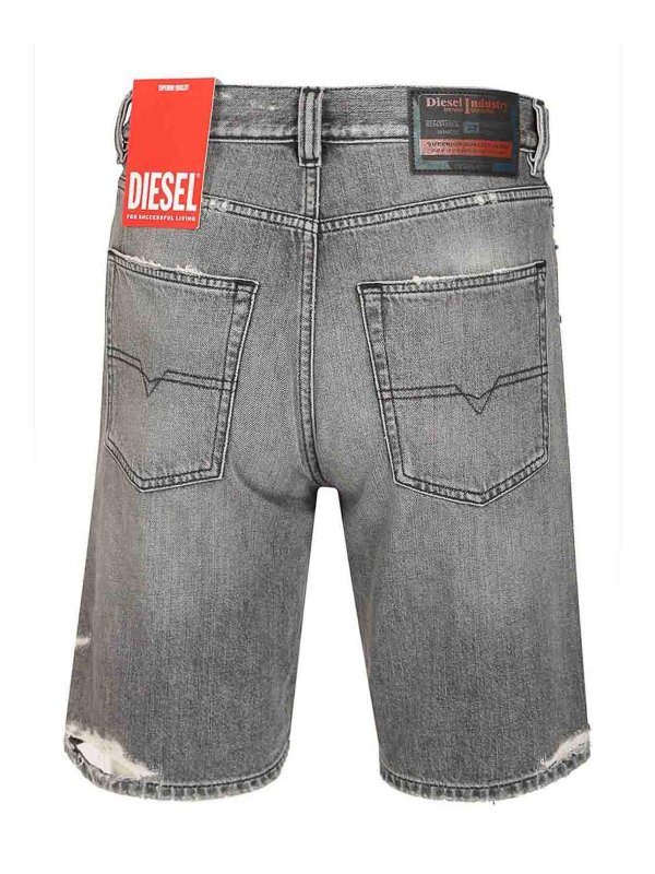 DIESEL: トラウザーショーツ online - ショートパンツ - グレー