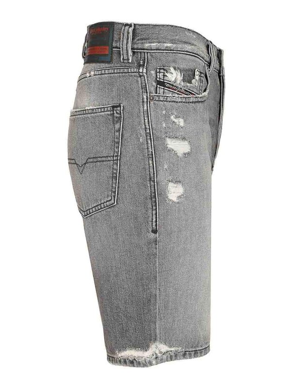 The Best Shops DIESEL: トラウザーショーツ - ショートパンツ - グレー