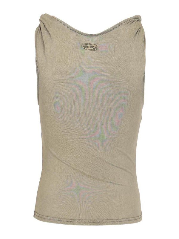 DIESEL: トップス＆タンクトップ online - トップ/タンクトップ - グレー