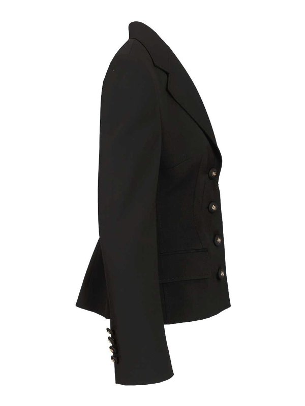 The Best Shops DOLCE & GABBANA: Blazer - Blazer - Negro