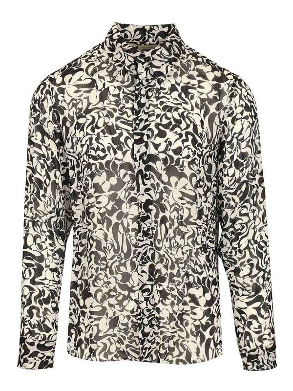 DRIES VAN NOTEN: シャツ - シャツ - 黒