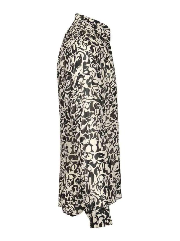 The Best Shops DRIES VAN NOTEN: シャツ - シャツ - 黒