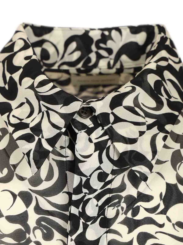 シャツ - 黒 shop online: DRIES VAN NOTEN