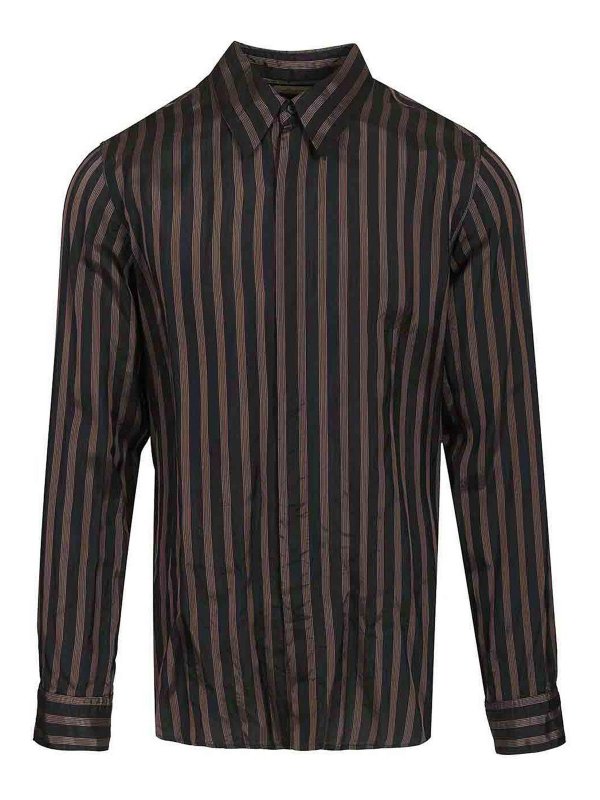 DRIES VAN NOTEN: シャツ - シャツ - ブルー