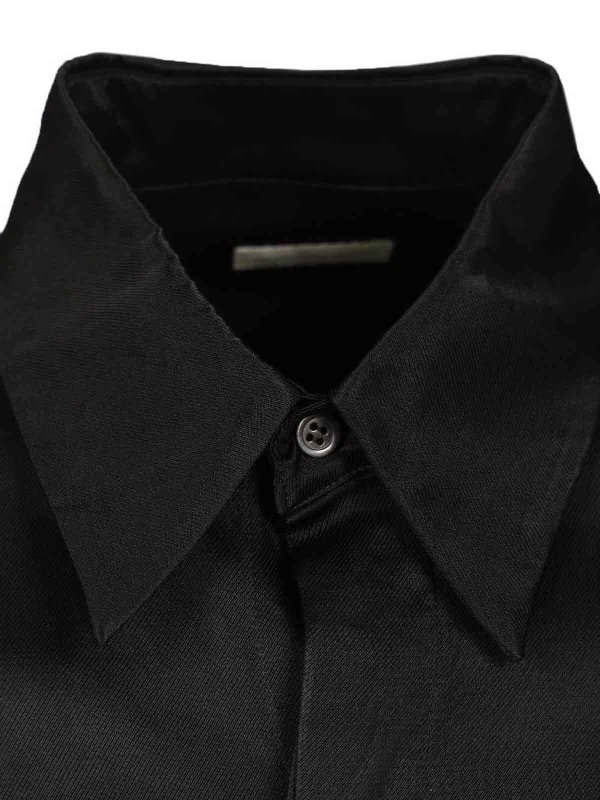 シャツ - 黒 shop online: DRIES VAN NOTEN