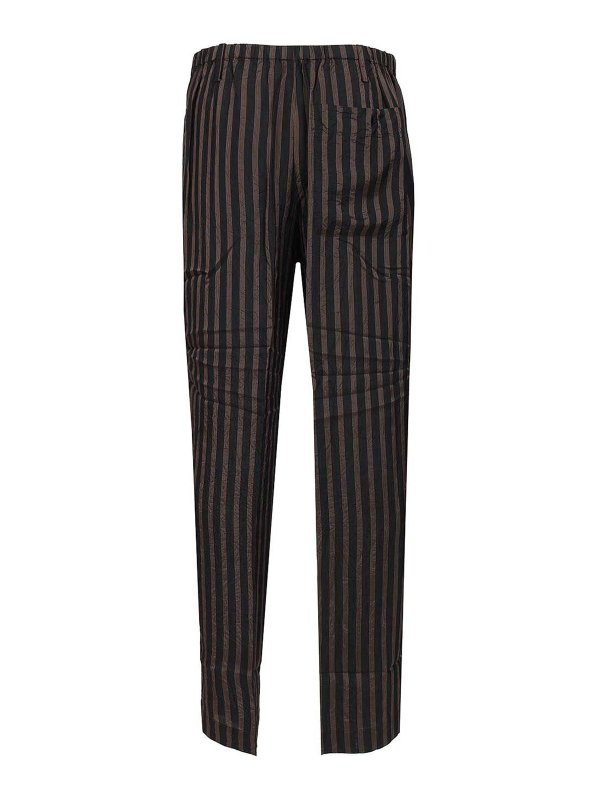 DRIES VAN NOTEN: テーラードトラウザー online - テーラードパンツ - ブルー