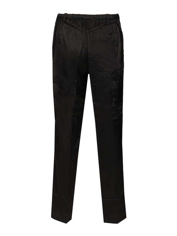 DRIES VAN NOTEN: カジュアルトラウザー online - カジュアルパンツ - 黒