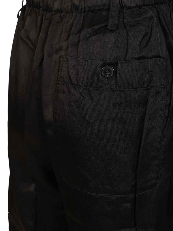 DRIES VAN NOTEN buy online カジュアルパンツ - 黒