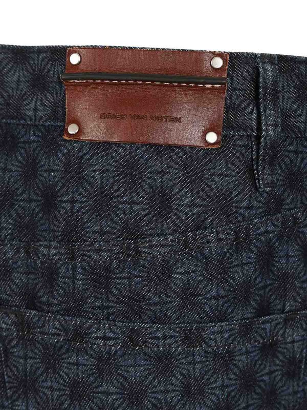 DRIES VAN NOTEN buy online ブーツカットジーンズ - ブルー