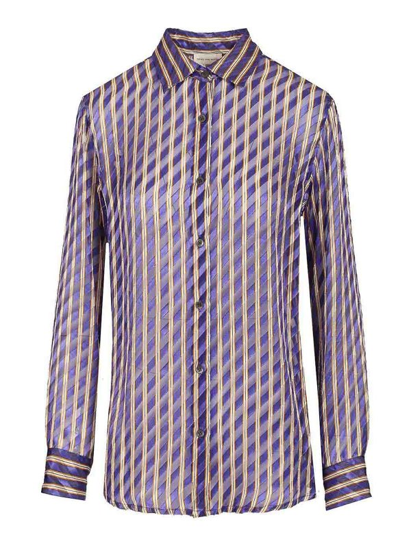 DRIES VAN NOTEN: シャツ - シャツ - 紫