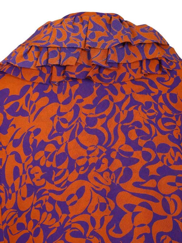 DRIES VAN NOTEN buy online 膝丈ドレス - オレンジ