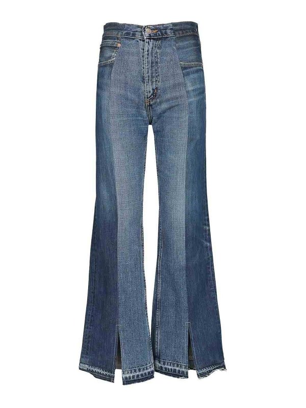 E.L.V. DENIM: Jeans Rectos - Vaqueros Rectos - Azul