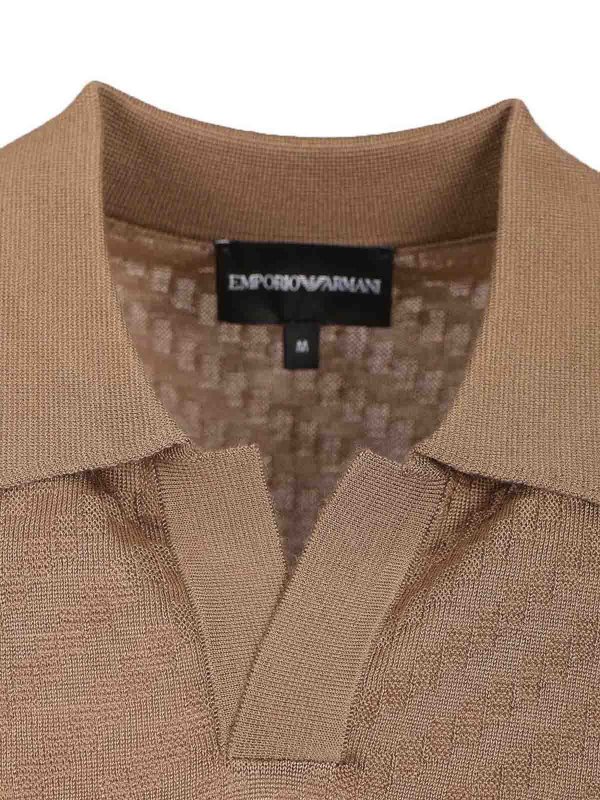 The Best Shops EMPORIO ARMANI: ポロシャツ - ポロシャツ - ブラウン