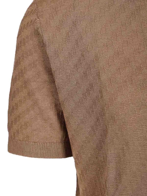 ポロシャツ - ブラウン shop online: EMPORIO ARMANI