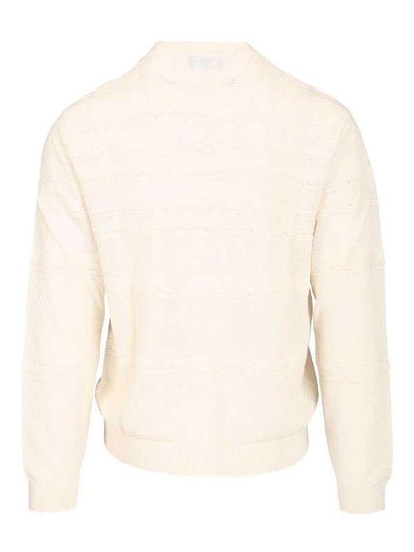 EMPORIO ARMANI: クルーネック online - クルーネック - 白