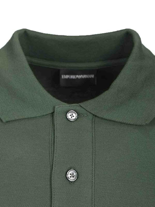 ポロシャツ - 緑 shop online: EMPORIO ARMANI