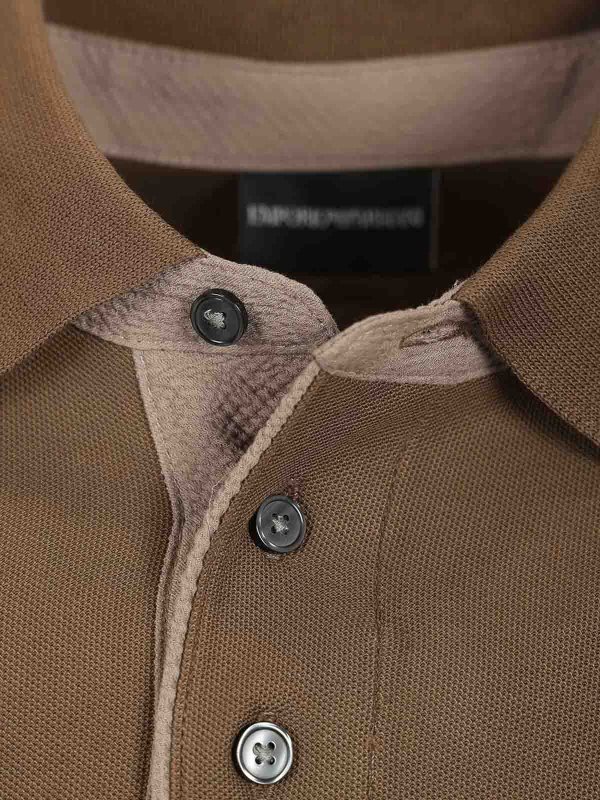 ポロシャツ - ベージュ shop online: EMPORIO ARMANI
