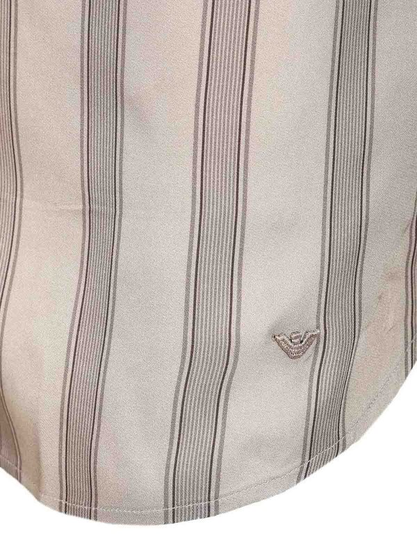 EMPORIO ARMANI buy online シャツ - ベージュ