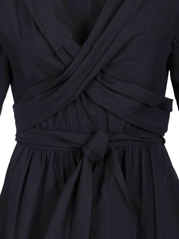 ショートドレス - ブルー shop online: EMPORIO ARMANI