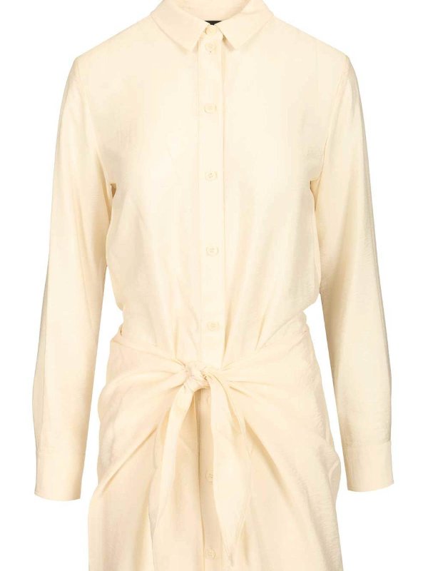 ショートドレス - 白 shop online: EMPORIO ARMANI