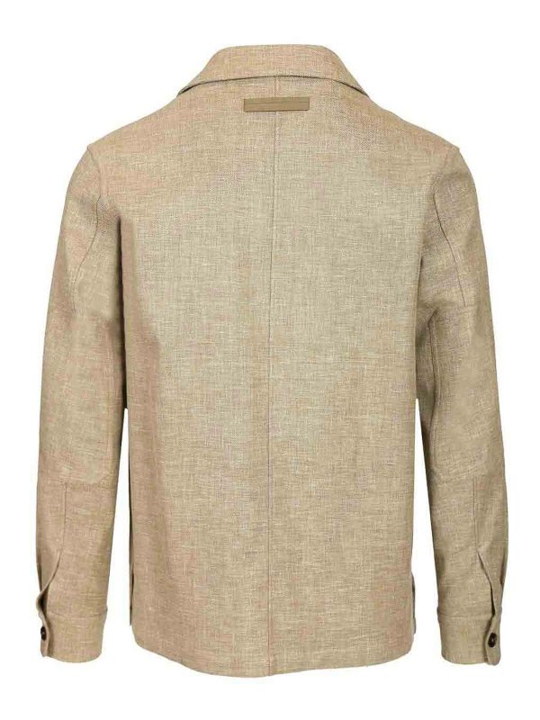 ZEGNA: Hemden online - Hemd - Beige