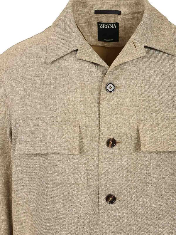 Hemd - Beige shop online: ZEGNA