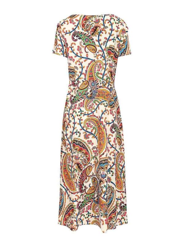 ETRO: Knielange Kleider online - Knielanges Kleid - Bunt