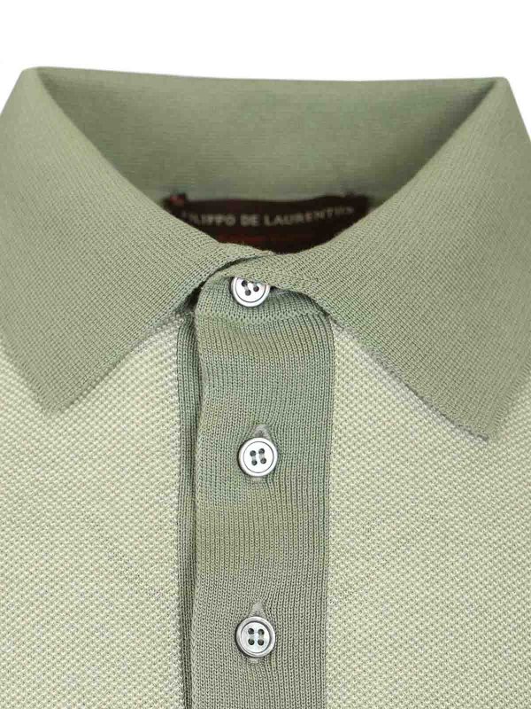 The Best Shops FILIPPO DE LAURENTIIS: ポロシャツ - ポロシャツ - 緑