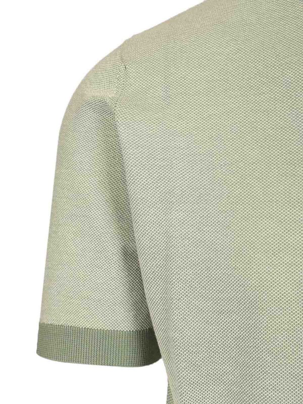 ポロシャツ - 緑 shop online: FILIPPO DE LAURENTIIS