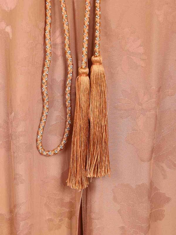 膝丈ドレス - ベージュ shop online: FORTE FORTE