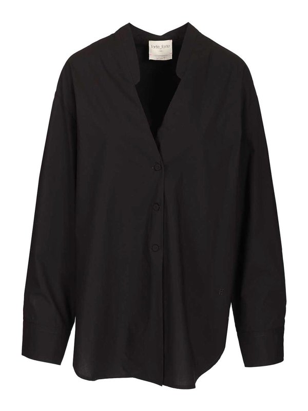 FORTE FORTE: Hemden - Hemd - Blau