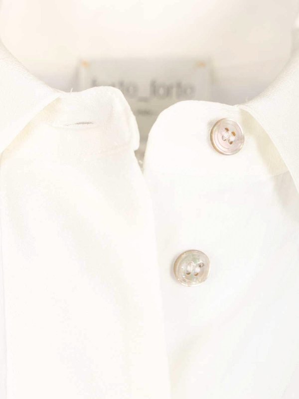 Hemd - Weiß shop online: FORTE FORTE